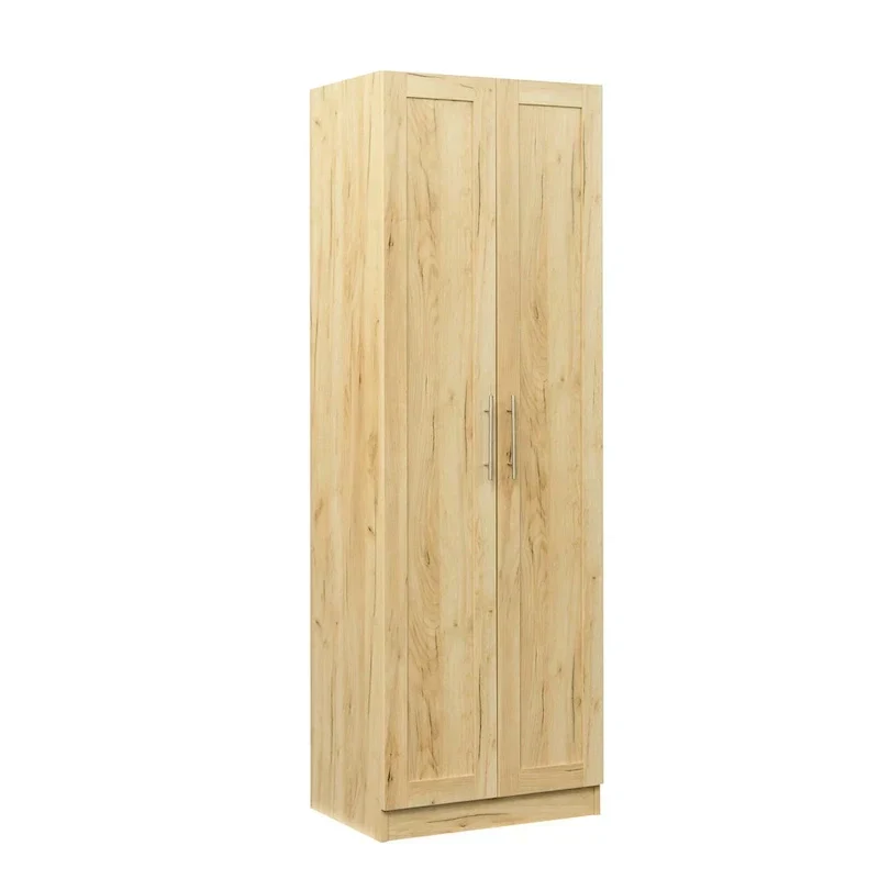 High Wardrobe/Armoires with 3 Shelves
