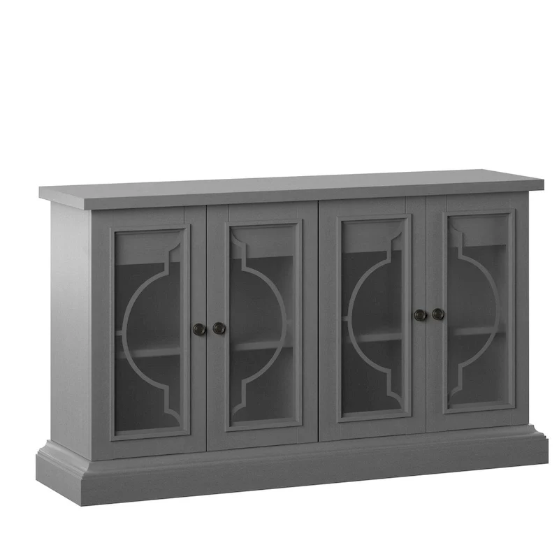 Sideboard with Frosted Glass Doors
