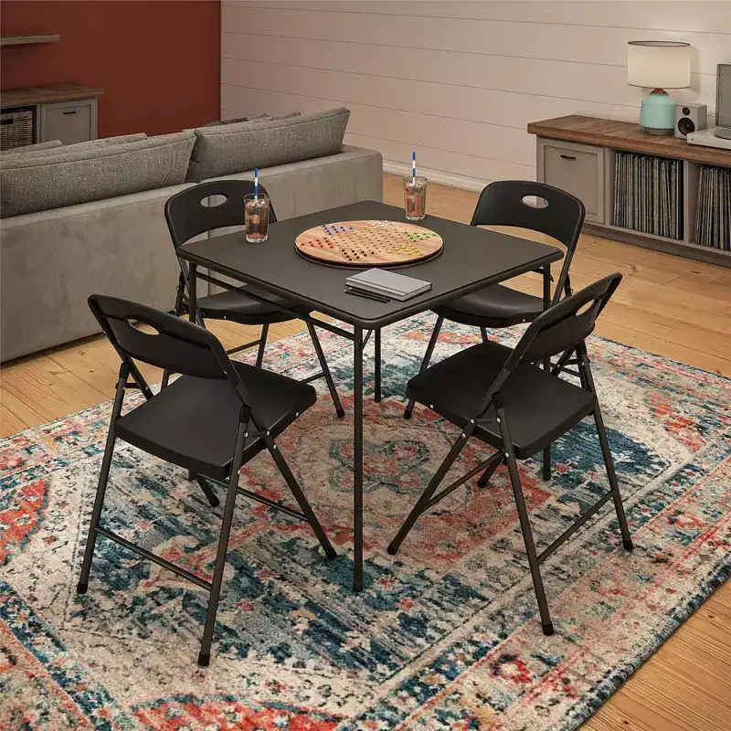 COSCO Solid Resin Plastic Folding Chair