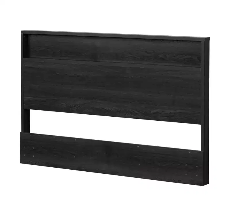 HomeStock Full Queen Headboard with Storage Shelf