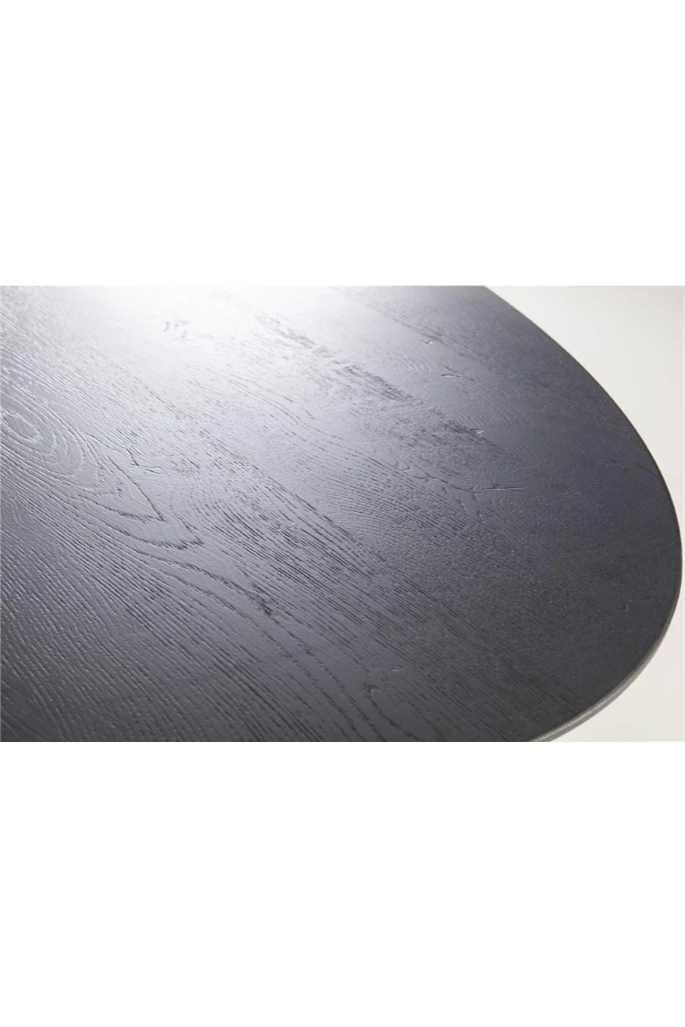 Black Oval Dining Table M