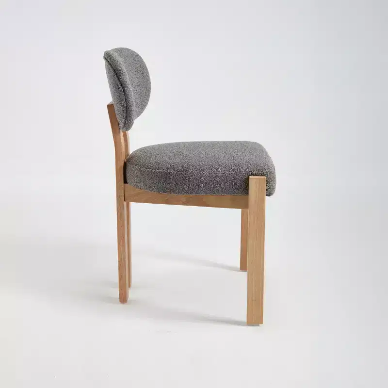 Chenille Upholstered Side Chair Dining Chairs