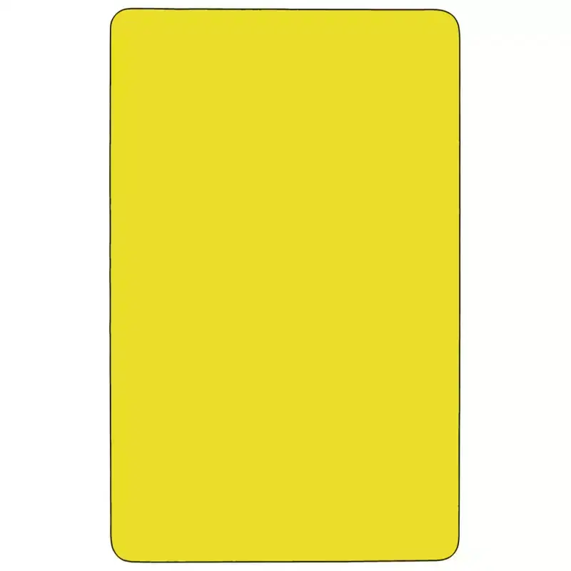Flash Furniture 30''W x 72''L Rectangular HP Laminate Activity Table - Standard Height Adjustable Legs