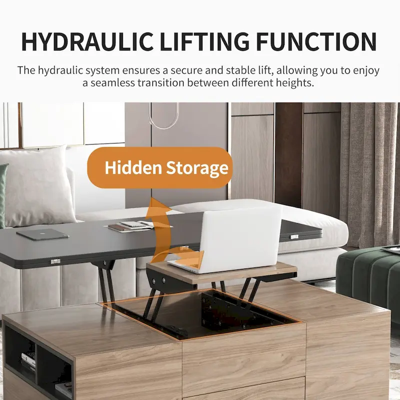 Modern Lift Top Coffee Table