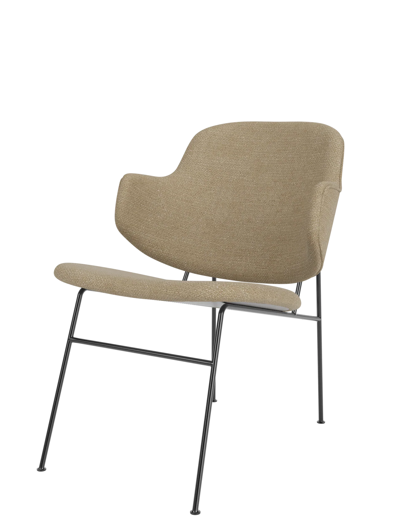Fully Upholstered Lounge Chair with Deep Low Seat for Living Room & Hallway