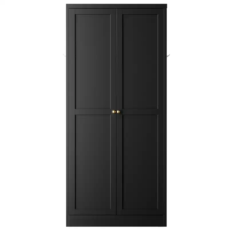 Metal Kitchen Pantry Cabinet – 4 Adjustable Shelves, 110 lbs Each, Farmhouse Style, 66