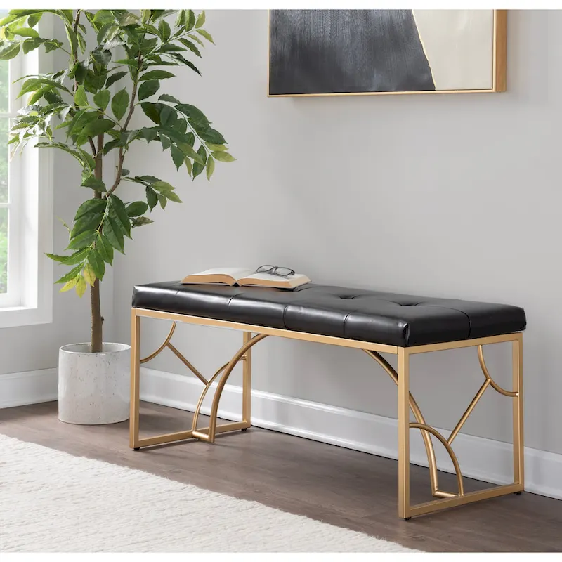Silver Orchid Loretta Bench
