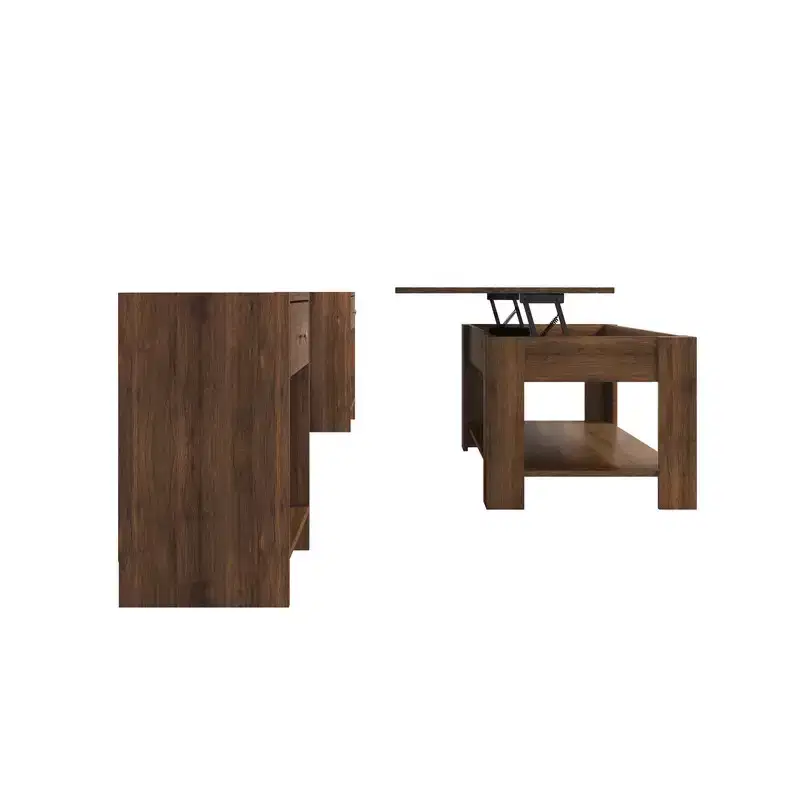 Home Design Magnolia 3 Piece Coffee Table Set