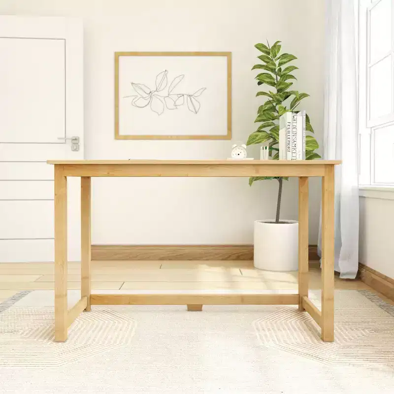 Solid Wood Writing Desk 47