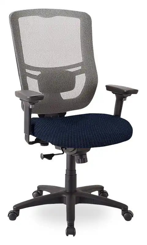 26.4 Office Chair - Navy with Mesh Back