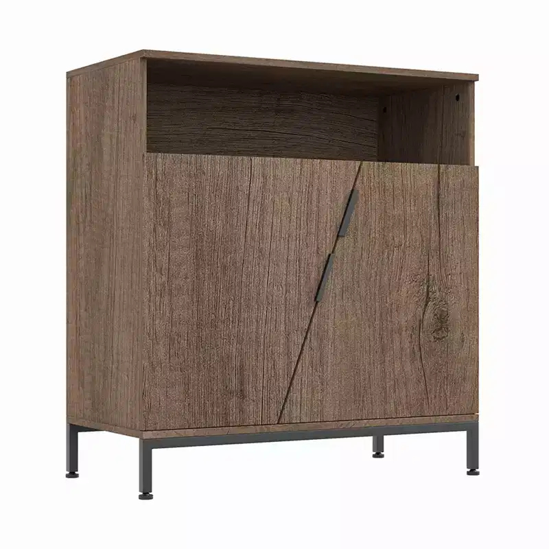 Free Standing Morden Wood Sideboard Buffet with Adjustable Shelves for Kitchen, Dining, Living Room,