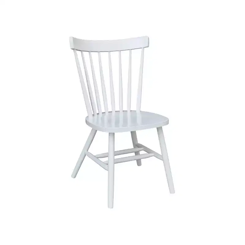 International Concepts Copenhagen Armless Chair with Plain Legs
