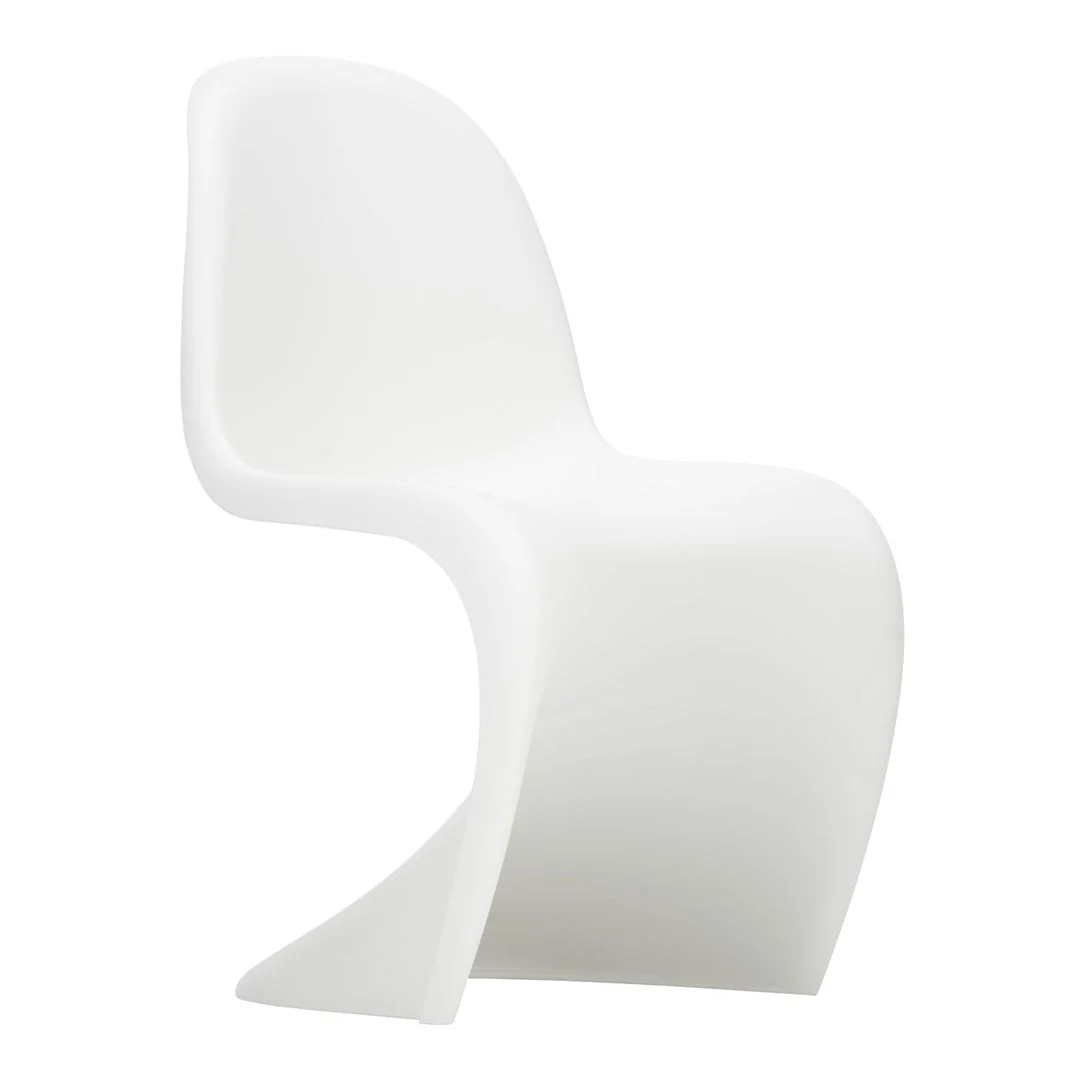 Iconic Plastic Side Chair with One-Piece Cantilevered Design for Dining Room or Outdoor