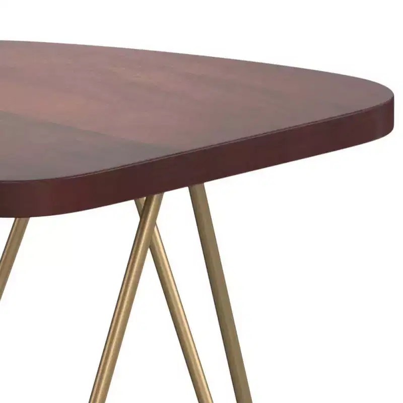 Tillman Metal and Wood Accent Table