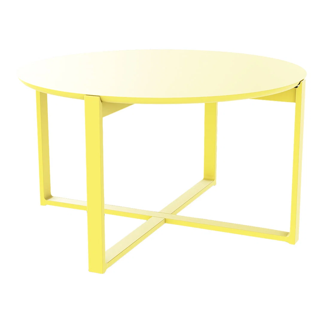 Scandinavian Beech Wood Coffee Table with Multi-Height Adjustable Design for Living Room