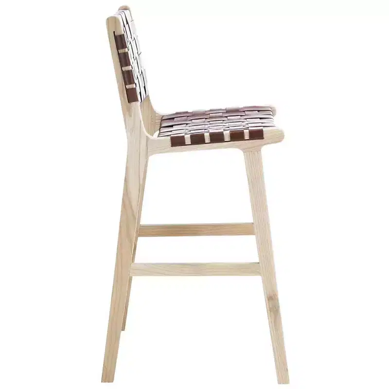 Leather Bar Stool