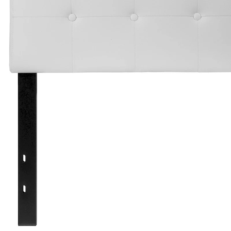 Button Tufted Upholstered Headboard
