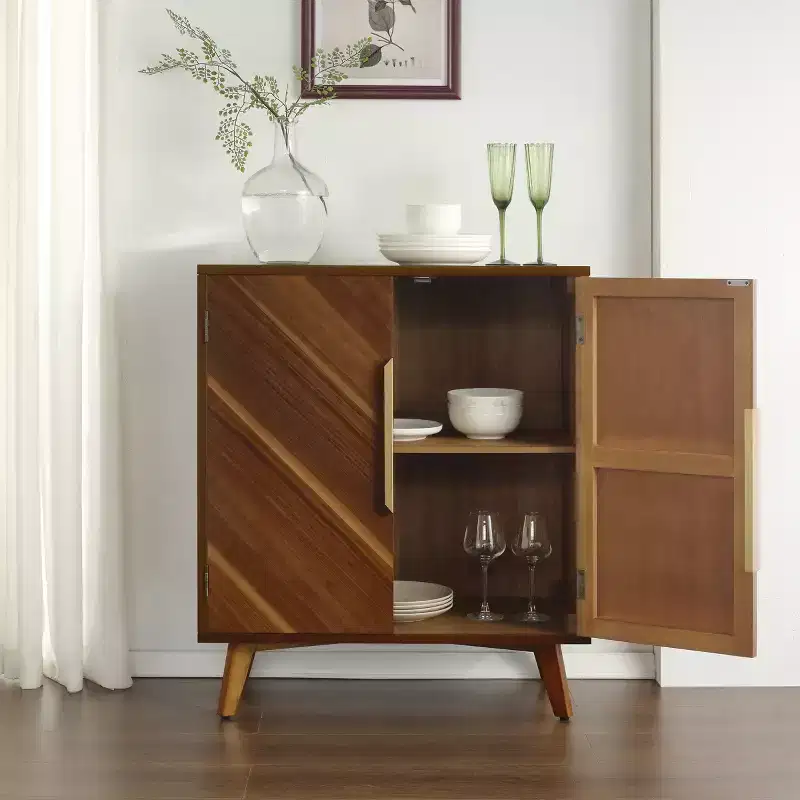 Art Leon 2-Door Wood Sideboard with Storange