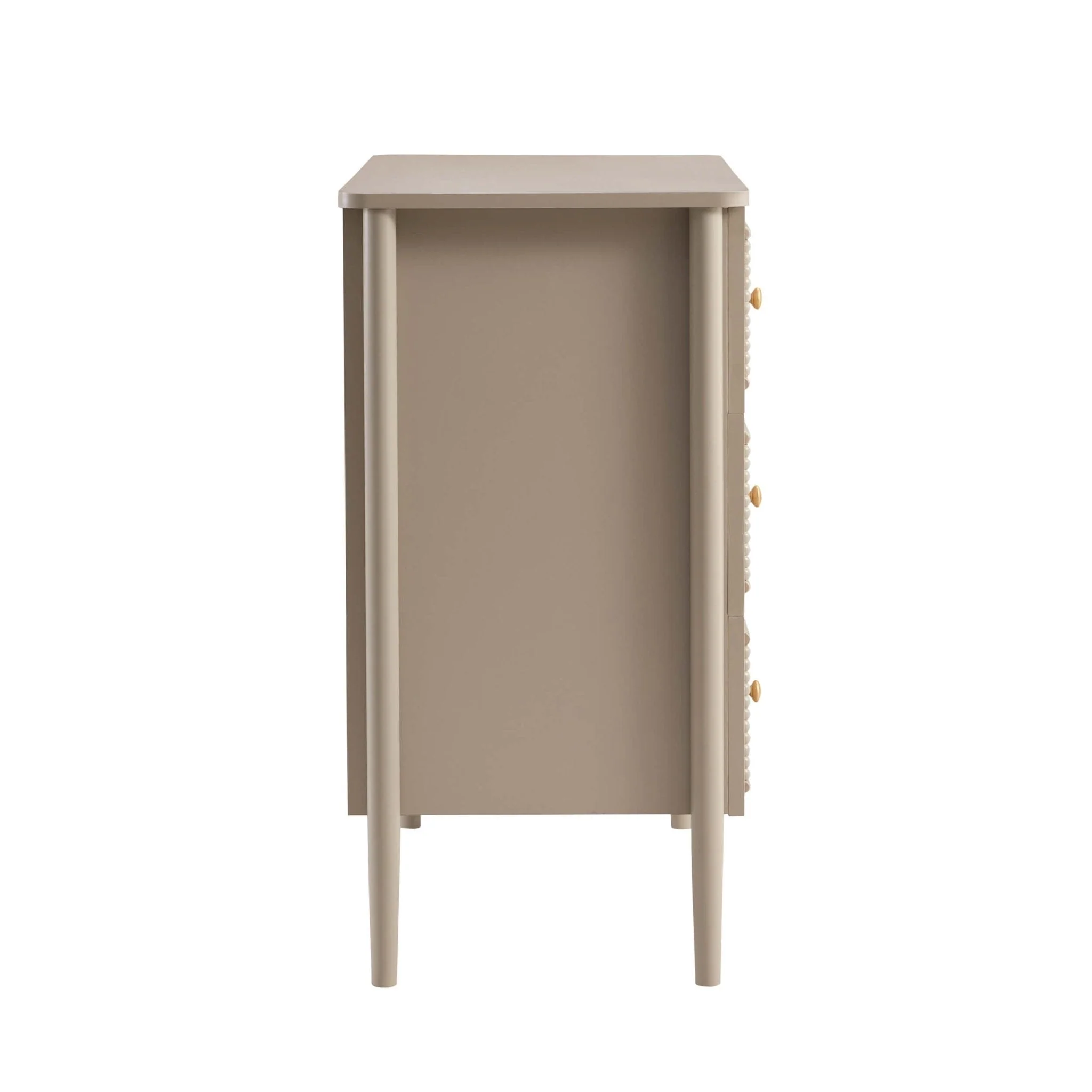 3 Drawer Chest - Taupe