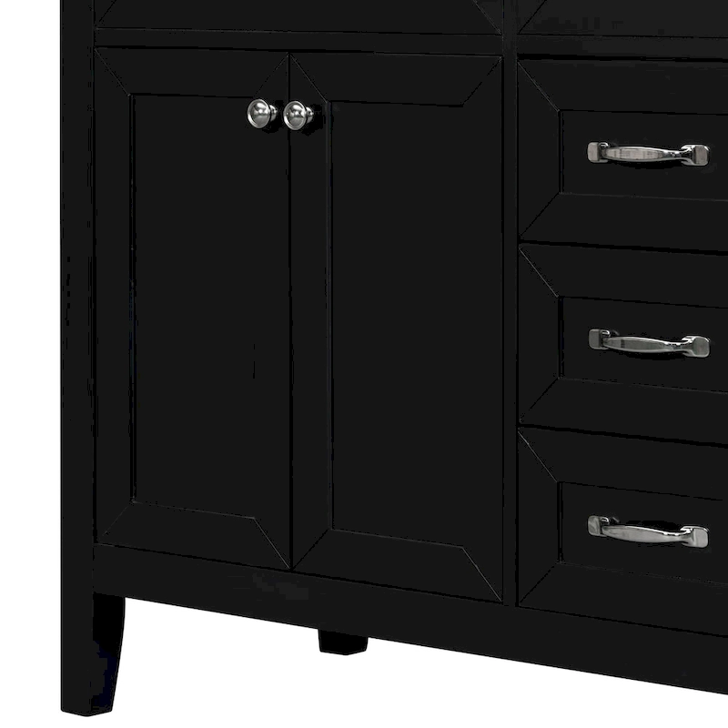Bathroom Cabinet with Drawers and Sink Combo