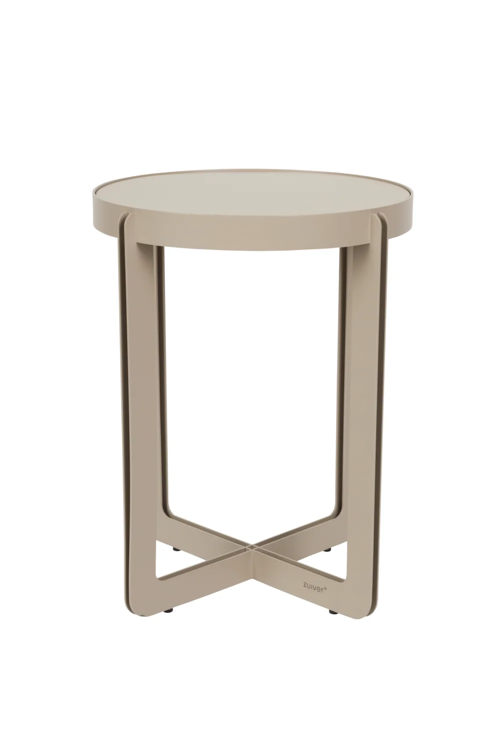 Crossed-Base Side Table