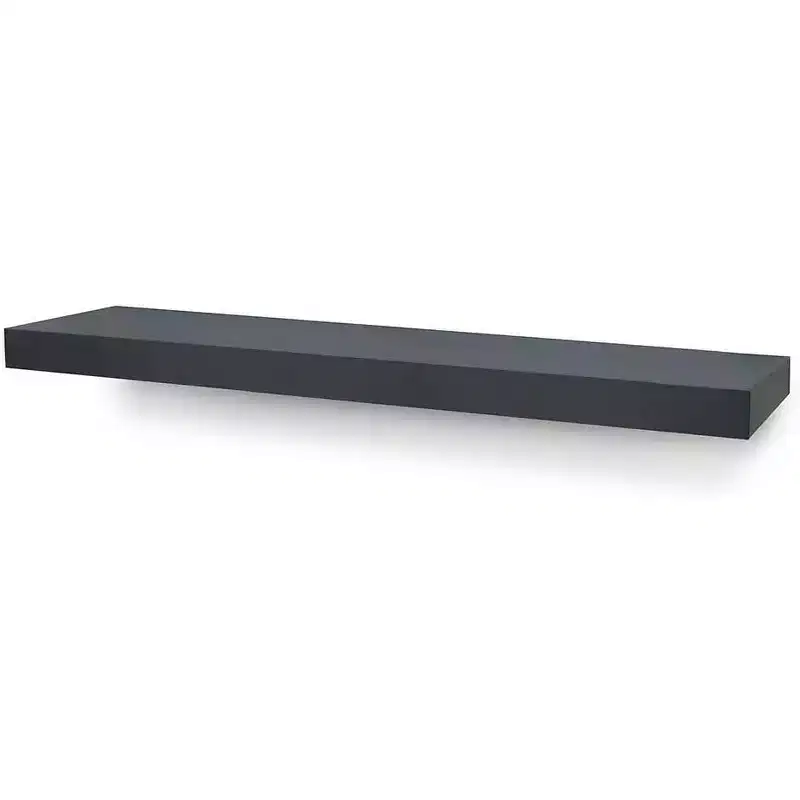 Tucker Metal Floating Shelf — Stainless & Powder-Coated Steel, Lifetime Warranty