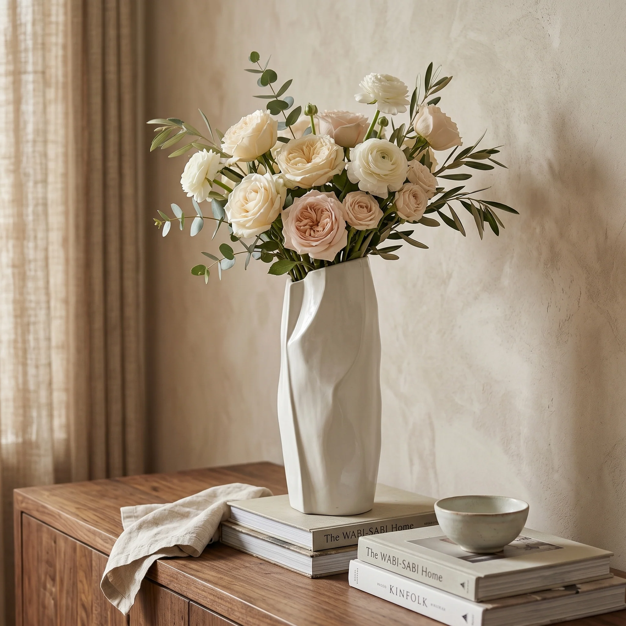 Tall Decorative Vase, 15'' and 20'' Height