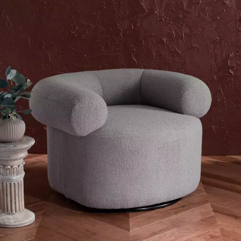 Sadie Swivel Accent Chair - SFV5045 - Safavieh Couture