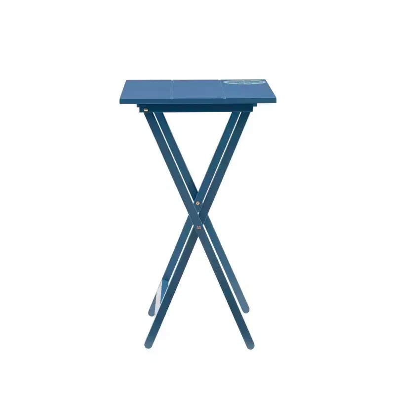 Linon Compass Tray Table Set