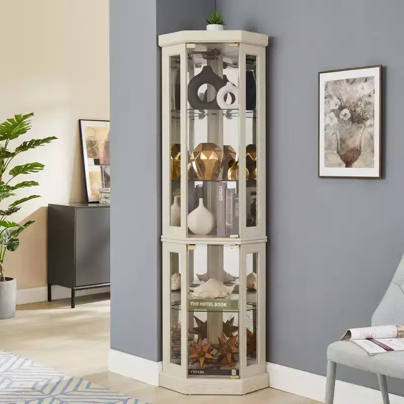 Bathroom Storage Cabinet MDF+Wood Veneer 1 Door 1 Drawer Waterproof