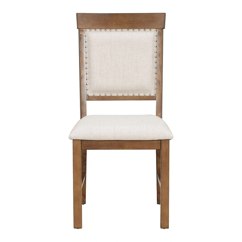 58 Traditional Extendable Dining Table Set with 4 Upholstered Chairs