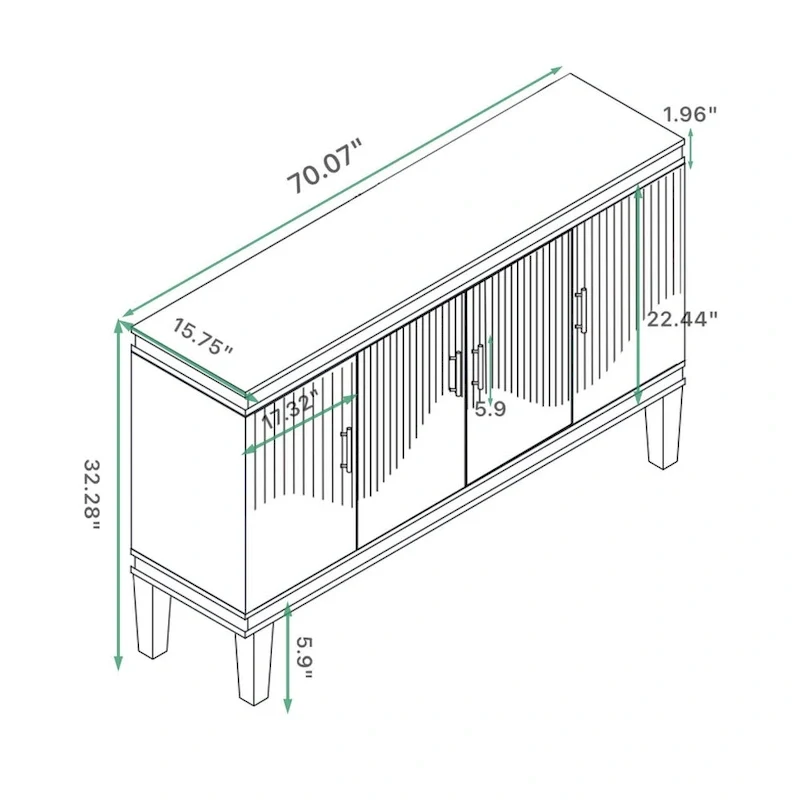 Blue Decorative Home Accent – Modern Colorful Decor Piece for Living Room or Bedroom