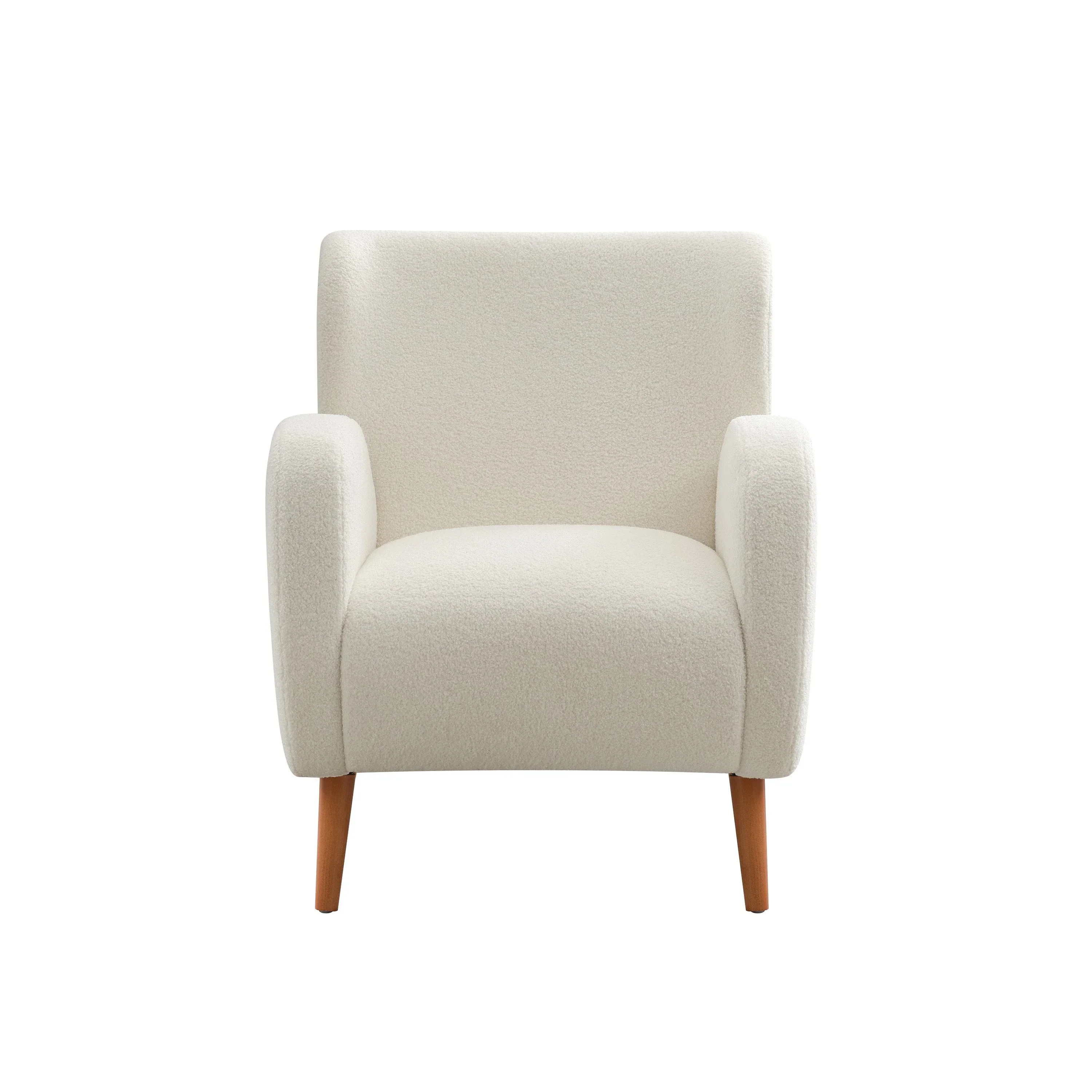 Modern Luxury Wingback Accent Arm Club Chair Single Sofa