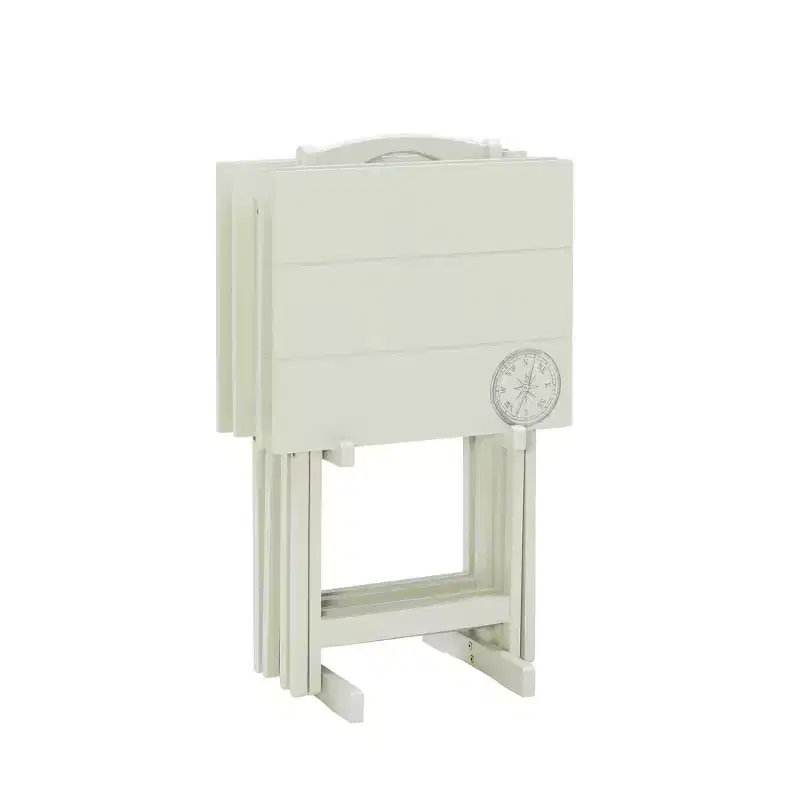 Linon Compass Tray Table Set
