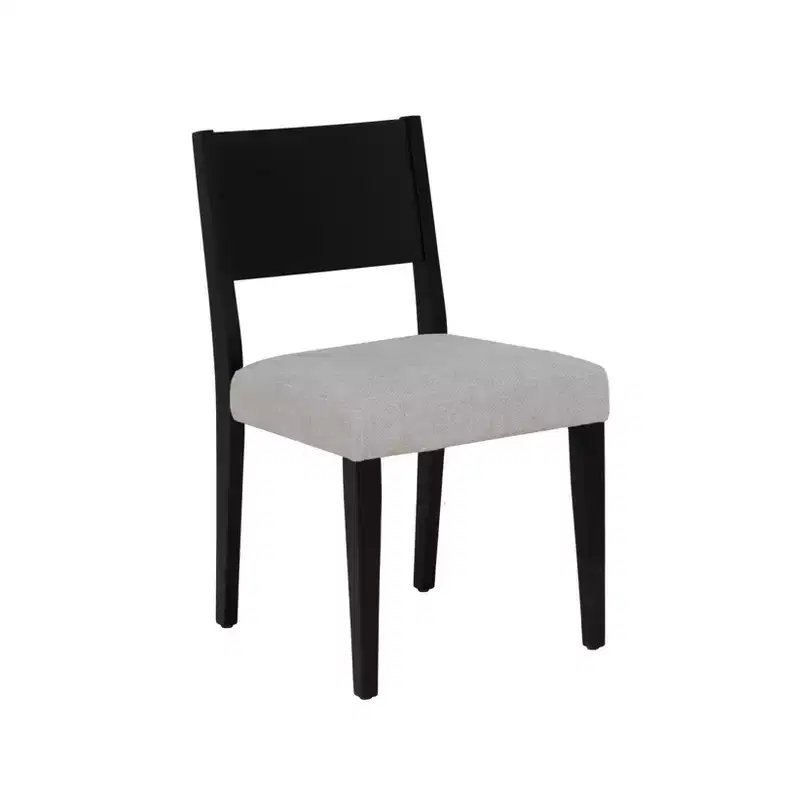 Upholstered Dining Chair Black