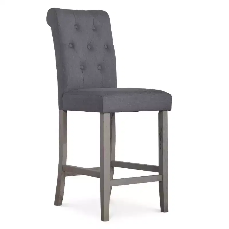 Home Design 5pc Dothan Counter Height Dining Set Antique Gray