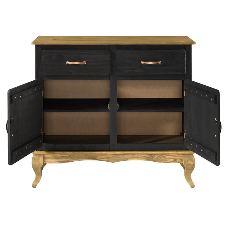 Wood Buffet Sideboard Green