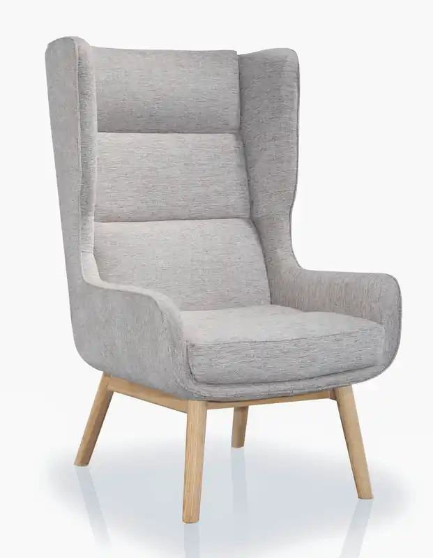 Accent Chair - Wheat & Natural