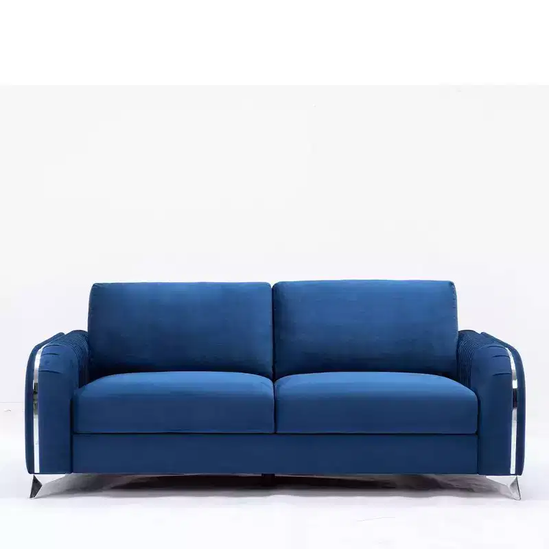 Acme Furniture 79" Wenona Sofa Blue Velvet