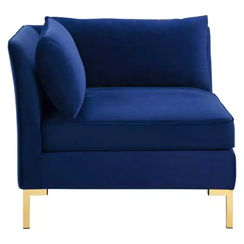 Ardent Performance Velvet Sectional Sofa Corner Chair - Modway