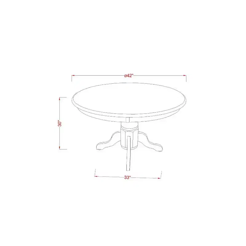 HomeStock 5-Piece Black Finish Solid Wood Top Dining table with 4 Chairs