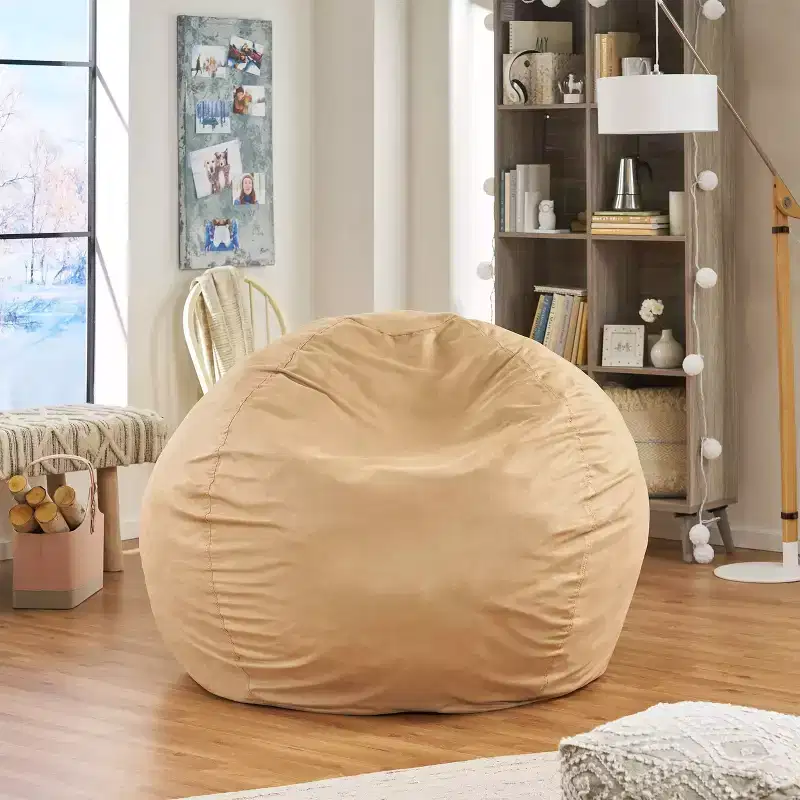 Madison Faux Suede Beanbag 5' - Christopher Knight Home