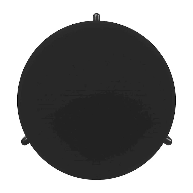 Harrison Black Round Coffee Table