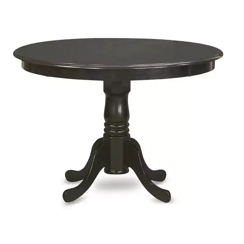 Round Dining Table Set - Dinette Chairs, Kitchen Table, Small Table, Cappuccino Finish, Old World Charm