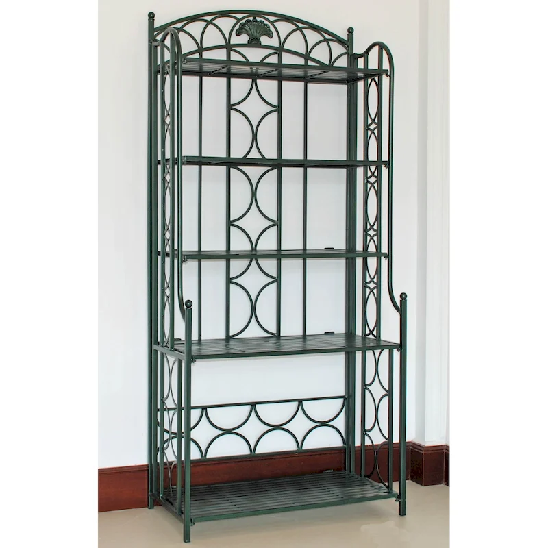 Mandalay 5-Tier Iron Bakers Rack
