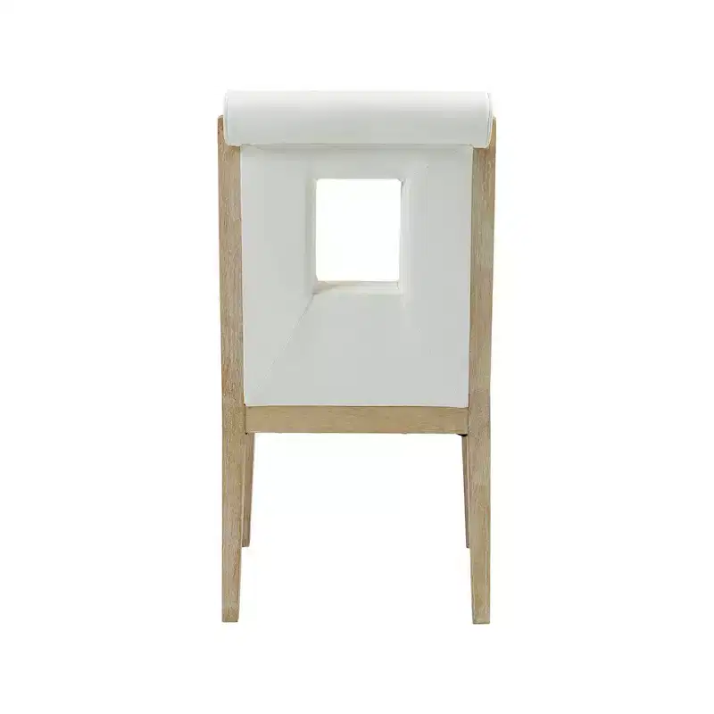 Meridian Furniture,Gwendolyn Vegan Leather Dining Side Chair, Set of 2