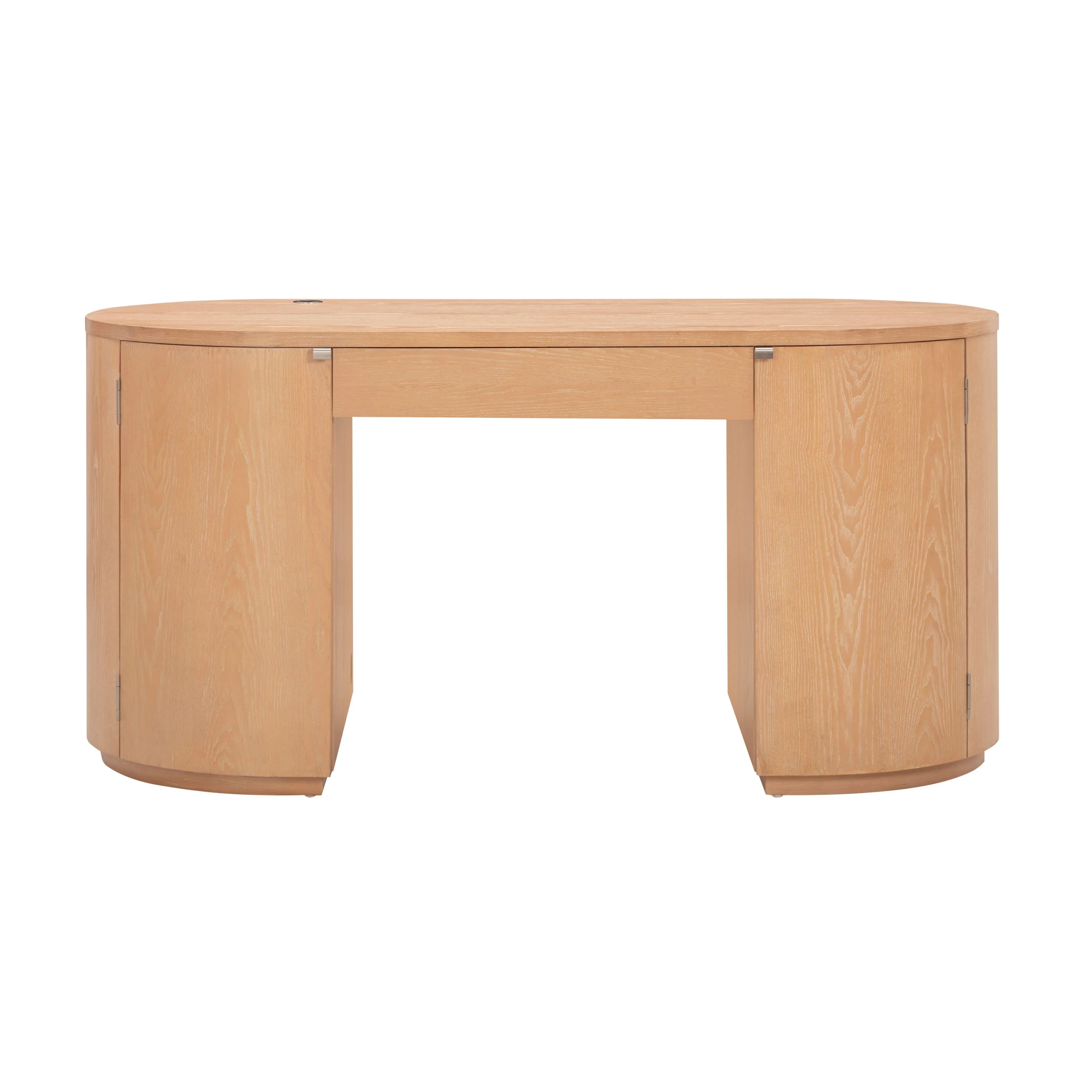 64 Wood Executive Desk With Storage