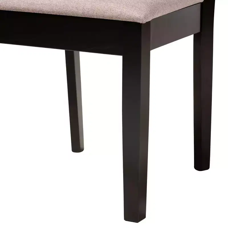 Baxton Studio Jamie Moden Wood 5-Piece Dining Set