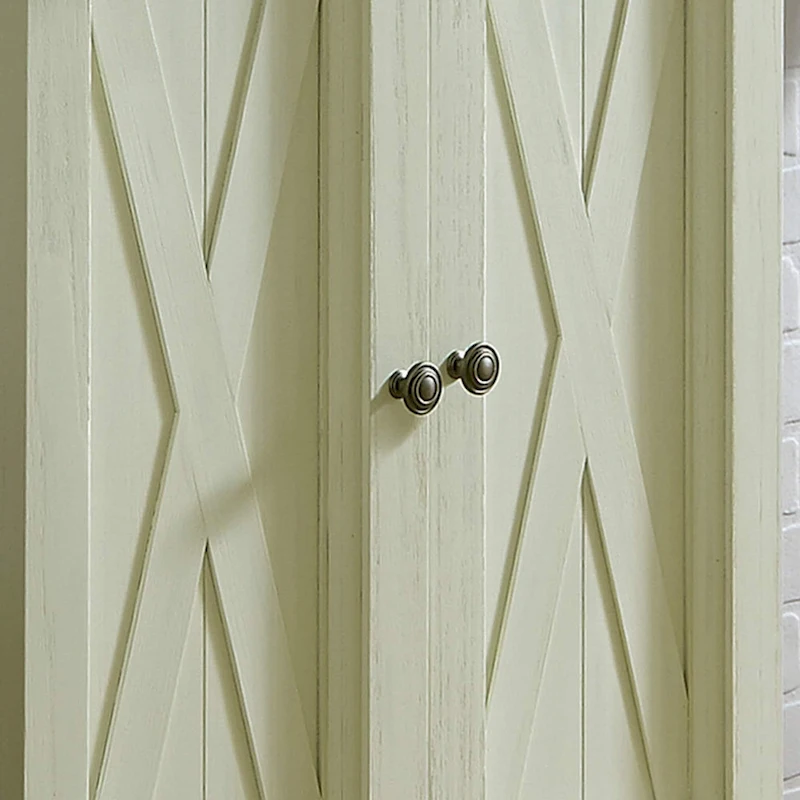 Seaside Lodge Off-White Kitchen Pantry