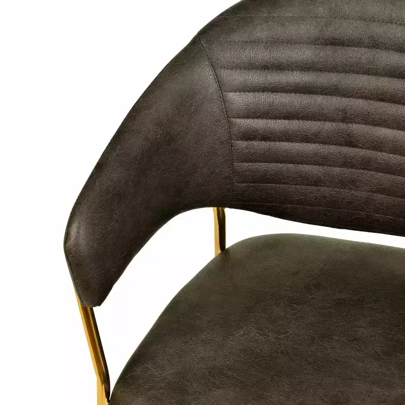 Upholstered Dining Chair Set of 2 Velvet Camelback Stainless Steel Legs 330 lbs